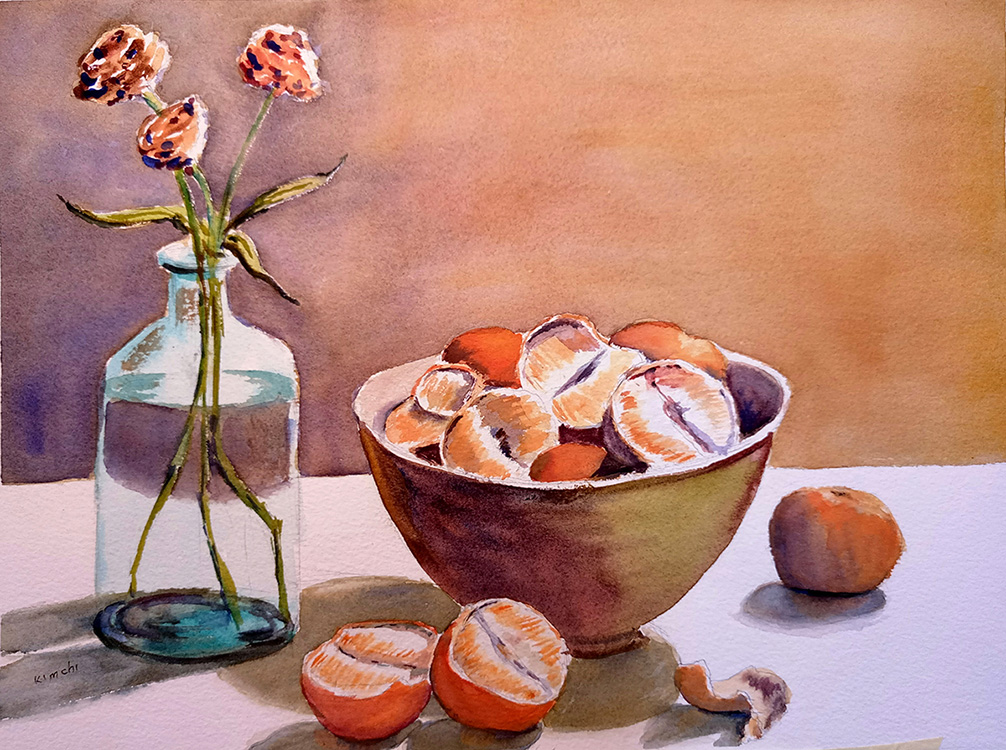 Composition with Tangerines